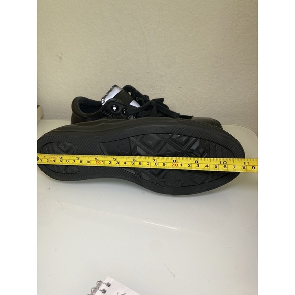 Chuck Taylor All Star Madison Reflective Converse Shoes9.5 Leather Black 553424C - Picture 14 of 16